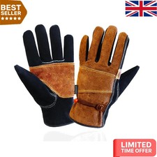 Fireproof Gauntlet Gloves - Heavy Duty, Breathable, and Flexible for All Uses