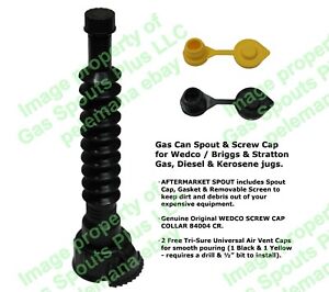 Replacement Wedco Vent Spout Cap EZ-POUR C3 Gas Spout Cap 