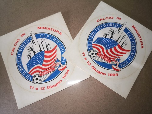 Subbuteo Stickers Adhesive Adesivi Originali Memorabilia from 1976 - Foto 24 di 27