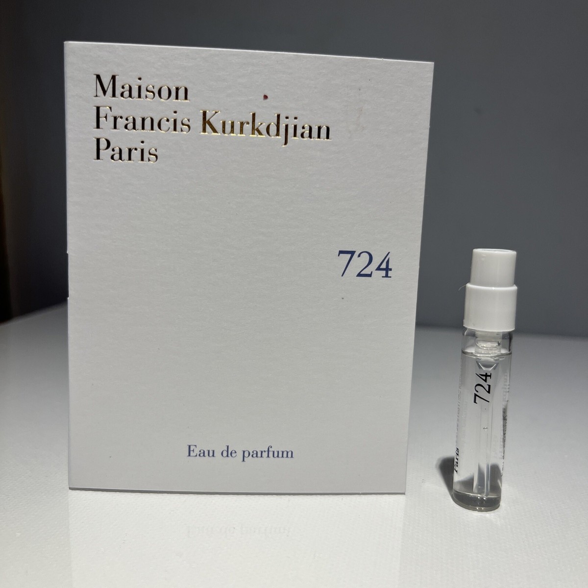 Maison Francis Kurkdjian Eau De Parfum 724 Sample Size 2ml/ Oz Spray  NEW