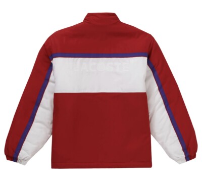 ジャケット・アウター supreme lacoste puffy pullover Size M - Supreme LACOSTE Jacket Puffy Half Zip Pullover