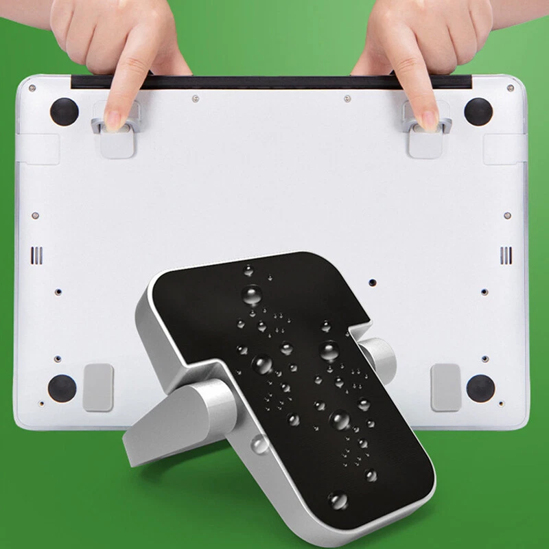 Aluminum Laptop Stand for Desk with Keyboard Riser