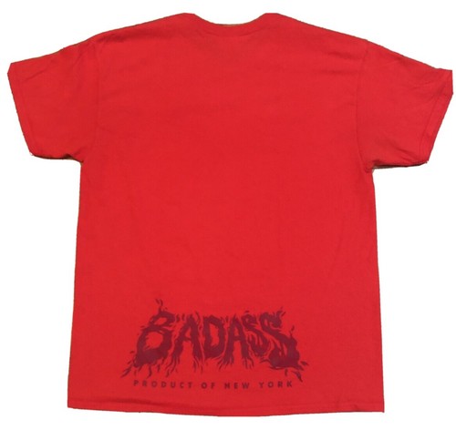 Pony Athletic Shoes Red Shirt Barney’s New York Bada$$ Size L 2013-2015 - Picture 5 of 8