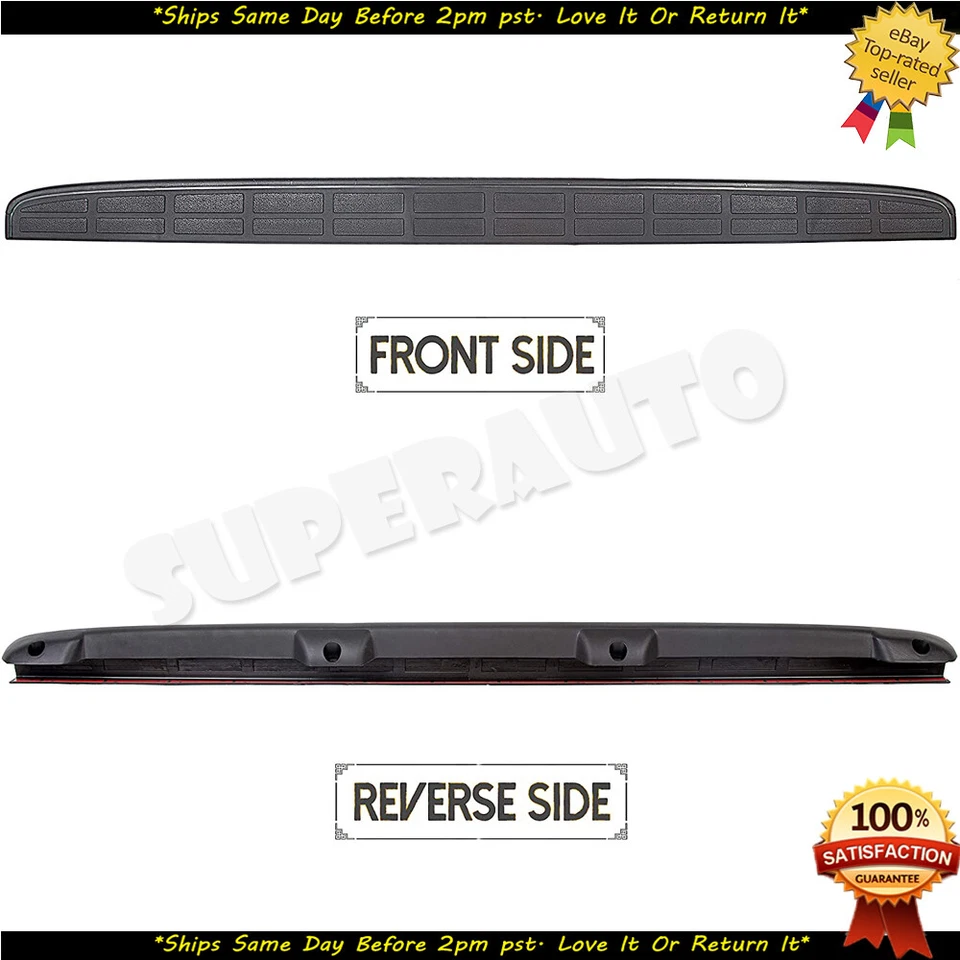 Tailgate Cap Cover Molding Top Protector Fits 99-07 Chevy Silverado GMC Sierra - Image 2 of 4