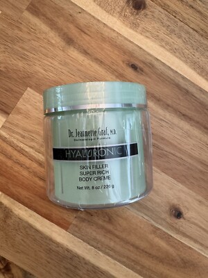 Dr. Jeannette Graf Hyaluronic Skin Filler Super Rich Body Creme 8 oz.