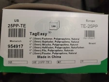 TAGEASY TAG EASY 25PP-TE 1 INCH FASTENER MONARCH 954917 BOX OF 5000