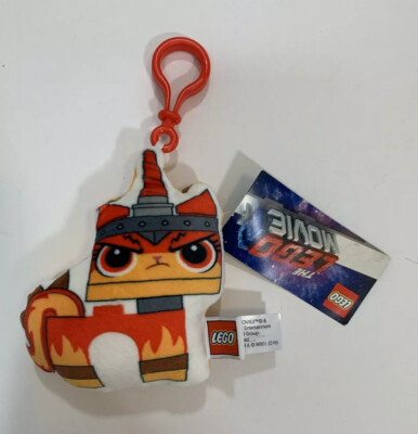 Manhattan Toy Co.  LEGO MOVIE 2- 2D Angry Kitty Clip Plush 5  NWT