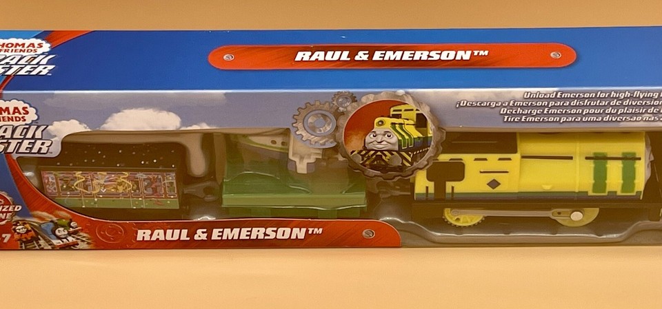 2019 Fisher-Price Thomas and Friends Trackmaster Raul & Emerson Engine ...
