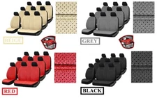 Leather Tailored Seat Covers VAUXHALL VIVARO COMBI MINIBUS 9 SEATER 2014 - 2025