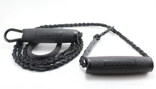 (Sm, Black) Multipurpose Jump Rope / Bodyweight Suspension Trainer