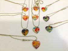 Disney Princess Heart Keychains