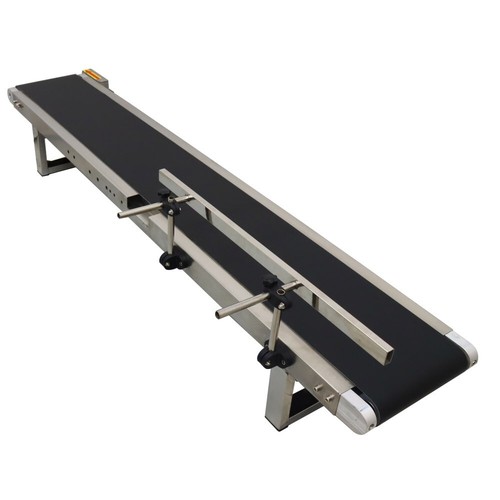 Desktop PVC Belt Conveyor Machine 110V 60W Length 59" Width 7.8" Single Fence - Picture 7 of 20