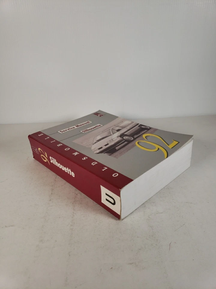 1992 Oldsmobile силуэт сервис руководство OEM оригинальный заводской GM - Изображение 2 из 4