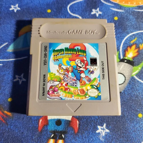 Super Mario Land 2: 6 Golden Coins (Nintendo Game Boy) Cleaned & Tested