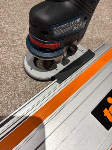 Bosch Router GKF 12V-8 Guide Rail Adapter for Triton guide rail - Picture 5 of 7