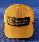 Vintage JOHN DEERE DIESEL POWER EQUIPMENT Snap Back Trucker Hat-Unworn