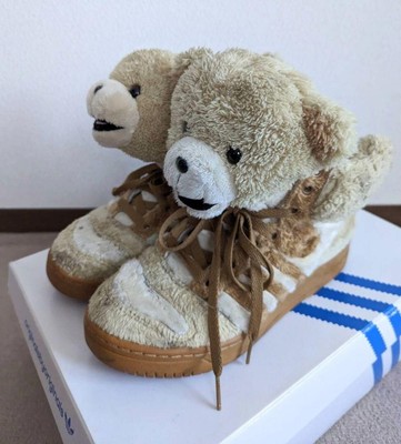 Baskets Adidas Jeremy Scott Brown Bear G44000 chaussures US5,5