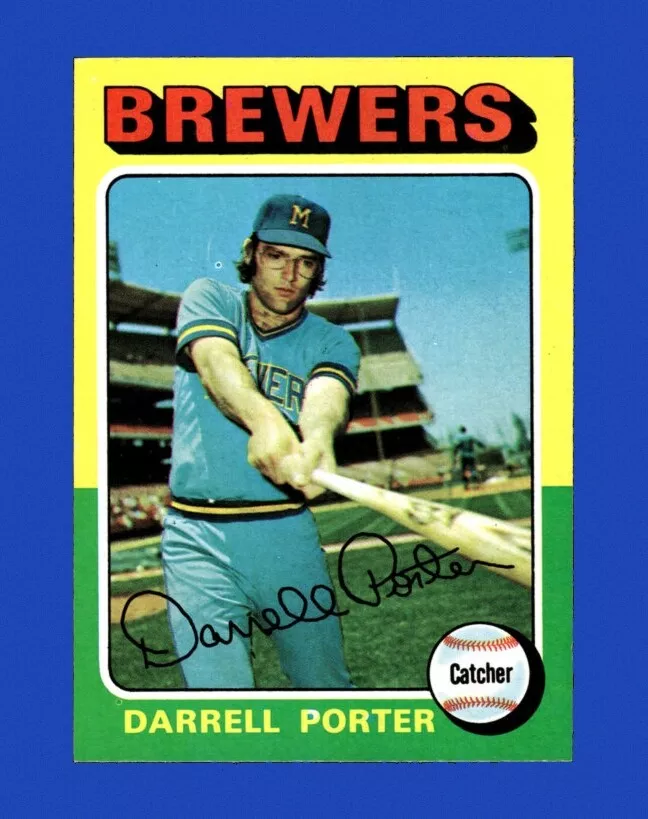 Darrell Porter trading card