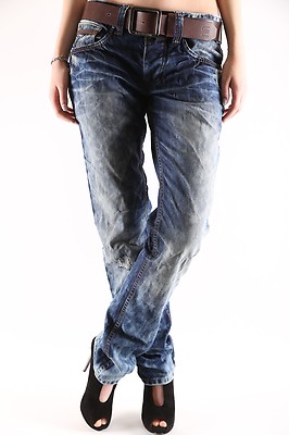 Timezone Jeans Hose Björk 3357 selected wash *Größe wählbar*  weite bequeme Form