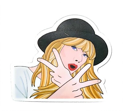 Taylor Swift Eras Tour Concert Pop Country Music Lyric Water Resistant Sticker