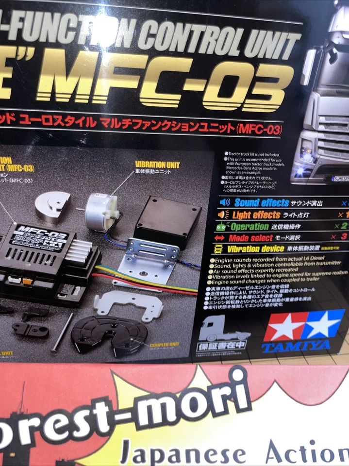 Tamiya 56523 1/14 RC Tractor Truck Euro Style Multi-Function Control Unit MFC-03 - Image 4 of 4