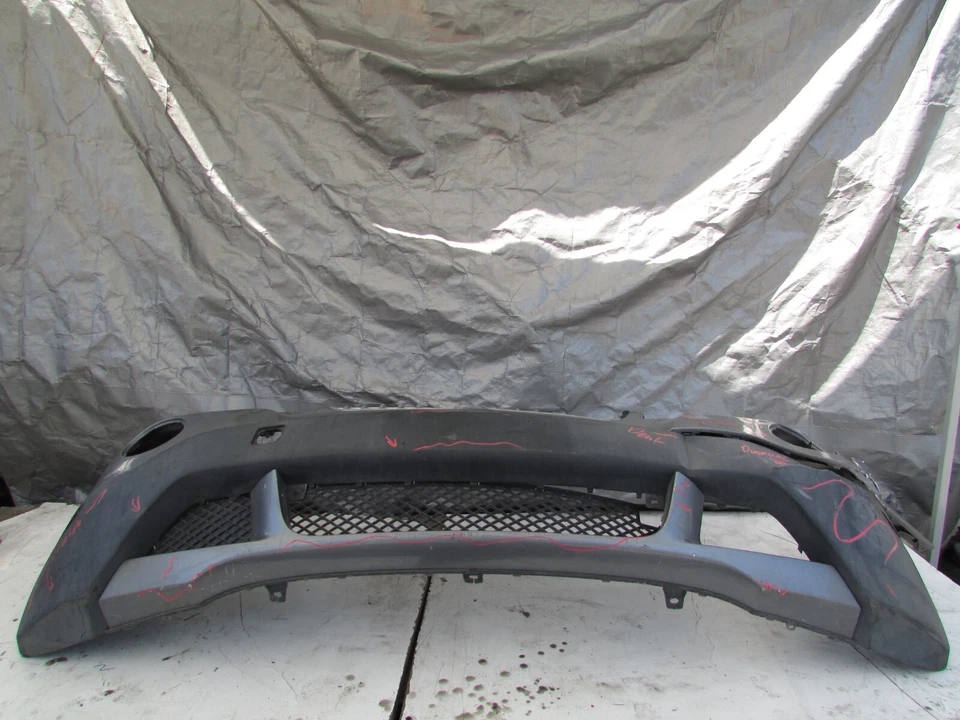 Cubierta del parachoques delantero BMW X3 2007-2010 con parrilla y lavadora sin asistencia de estacionamiento OEM Foto 4 de 4