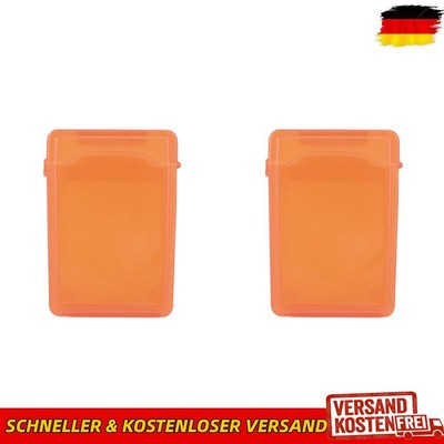 3,5-Zoll-IDE-SATA-HDD-Festplatten-Aufbewahrungsbox Kunststoff-HDD-Caddy-Gehäuse 