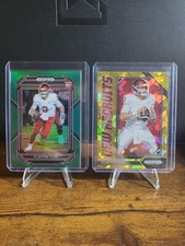 Parallel Lot-Clayton Tune-'23 Prizm Draft Picks Green & New Recruits Gold Ice RC