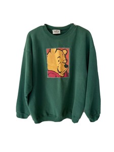 green winnie the pooh sweatshirt
