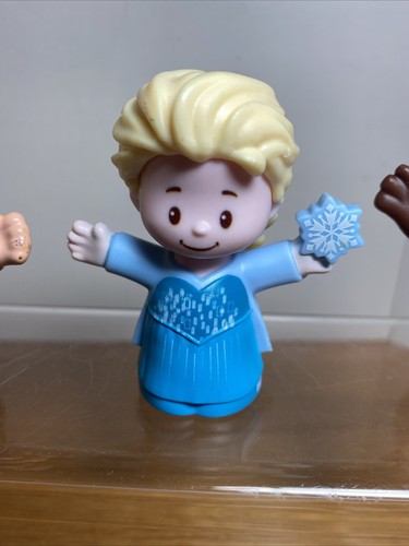 2019 Fisher Price Little People Frozen Elsa Olaf & Friend - Picture 3 of 10