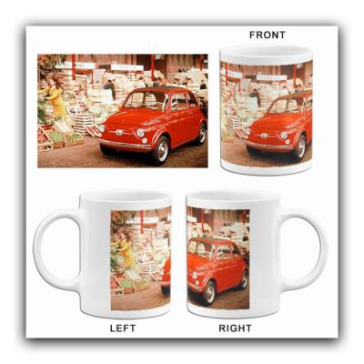 1965 Fiat Nuova 500 F - Promotional Photo Mug