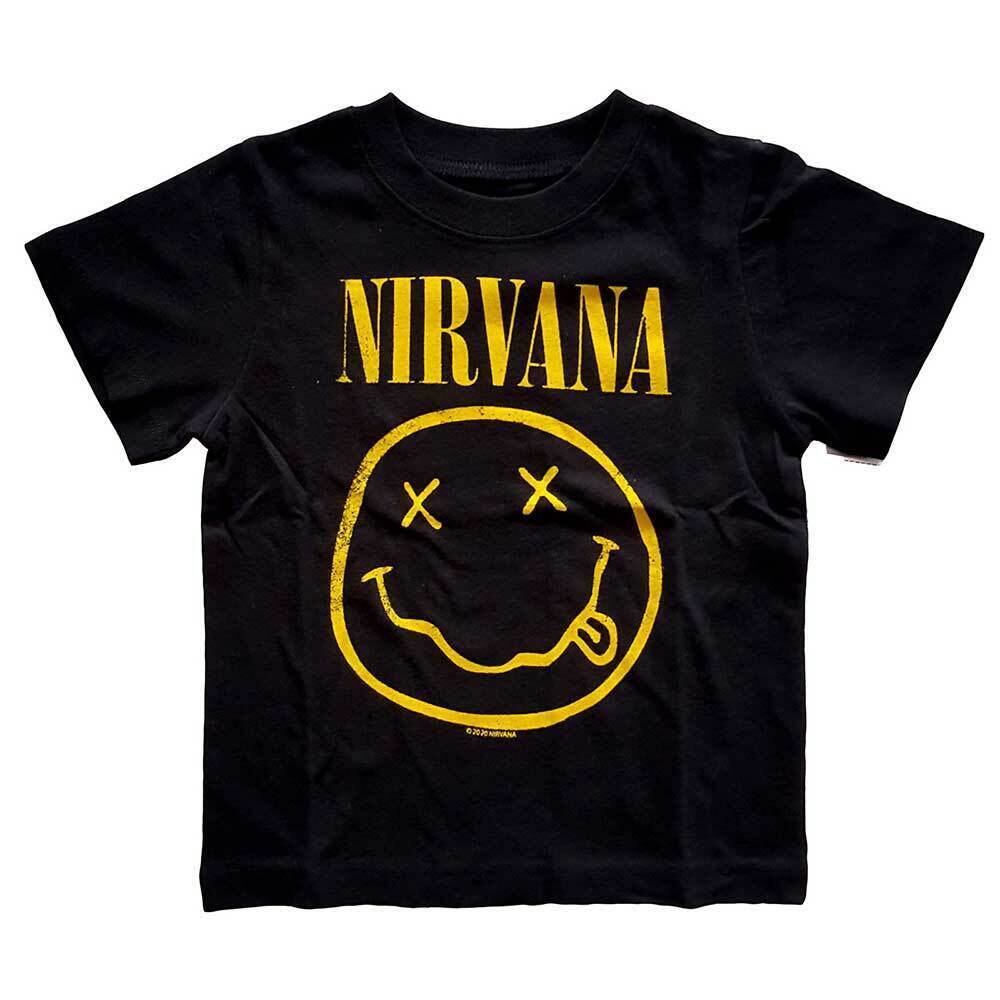 Nirvana Kids T-Shirt Classic Official Product Ages 1 to Nirvana Kids T-Shirt Classic Official Product Ages 1 to