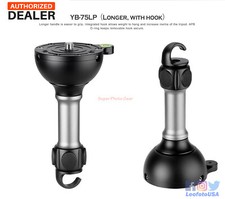 Leofoto USA Leofoto YB-75LP Leveling Base with Handle for 75mm Bowl 3/8" Thread