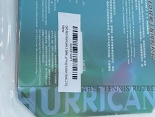 DHS NEO Hurricane 3 Table Tennis PingPong Pips-In Rubber 39 Degree/Sponge 2.15mm