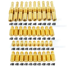 Carburetor 30Pc Main Jets+ 10Pc Slow/Pilot Jet Set #170 #100 #105 #108 #110 #115