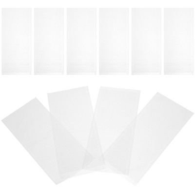 50pcs PVA Water Soluble Bag Carp Fishing Bag Mesh for Solid Bait Mesh Bag