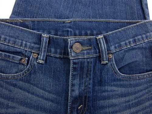 LEVI'S 510 SUPER SKINNY LEG TEEN'S W27 L27 (14REG) DARK BLUE STRETCH JEANS EUC - Picture 3 of 7
