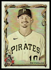 Bryan Reynolds 2023 Allen & Ginter #206 Silver Portrait Pirates Baseball Card