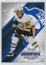 2024-25 Upper Deck Credentials Blue 120/299 Sidney Crosby #87 4et