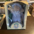 1985 PREEMIE Cabbage Patch Kids Doll Bald With Blue Eyes In Box With Papers