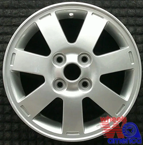 Wheel Rim Mitsubishi Mirage 14 2014 2015 4250D035 Painted OEM Factory OE 66001 - Image 3 of 4