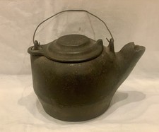 Kenton Brand Cast Iron Kettle Toy Collectible Kitchen