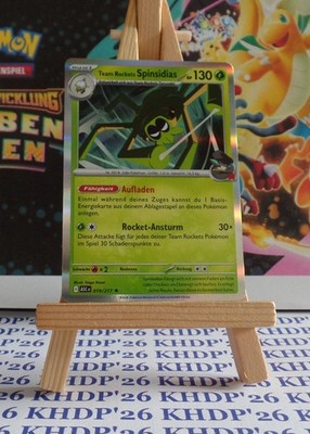 Pokemon ASC - Team Rockets Spinsidias Holo - (Erhabene Helden 019) *H