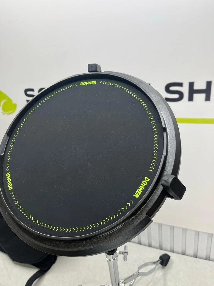 Tuono Drum Pad per Esercizi con Supporto, Set - Immagine 3 di 4