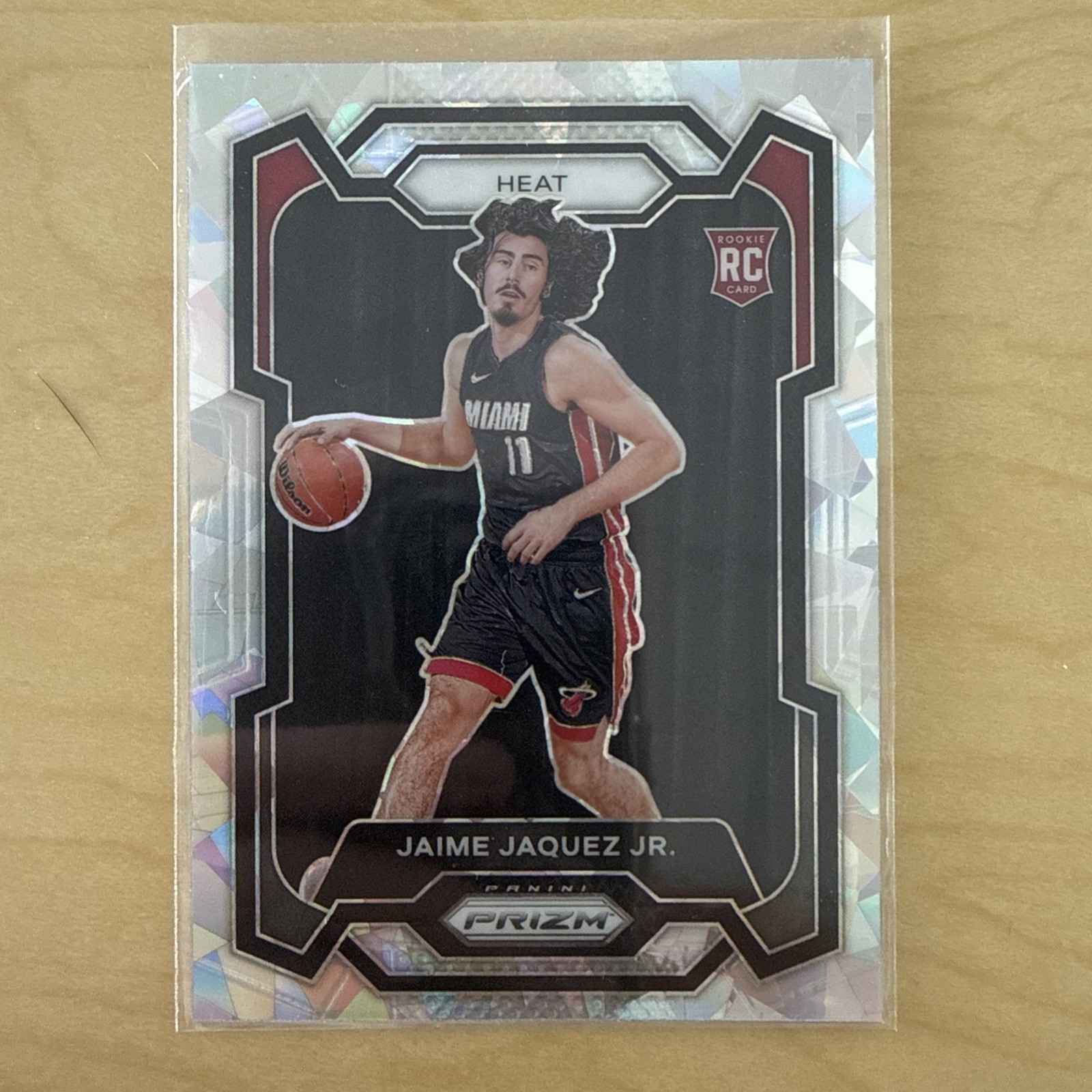 Jaime Jaquez Jr. 2023-24 Panini Prizm Ice Prizm RC Rookie 137 Heat Mint Card🏀🏆
