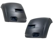 Fits 2019-2022 Ram Promaster Left Right Front Bumper Side End Cap W Flare Black