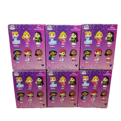 Funko Minis Disney Princess Figures Set x6 Cinderella Mulan Ariel