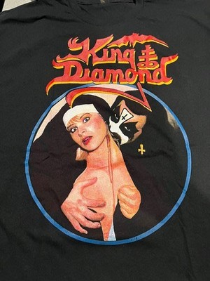 New King Diamond black Cotton Unisex S-5XL Shirt CA28