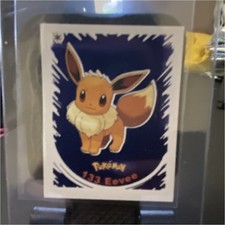Pokémon Eevee #133 Sticker Album Prisma Non-Sport Trading Card