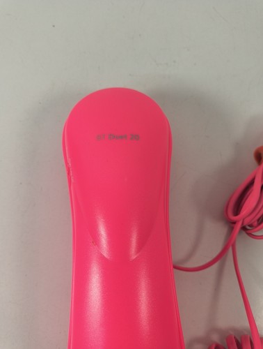 BT Duet 20 Pink Slimline Corded Home Telephone Phone | Desk or Wall Mountable - Zdjęcie 3 z 8